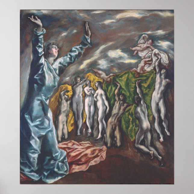 Póster The Vision of Saint John (Frente)