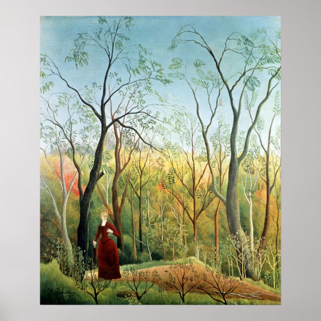 Póster The Walk in the Forest, 1886-90 (Frente)