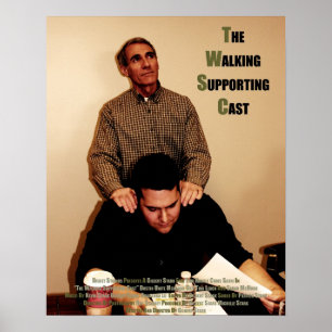 Póster "The Walking Supporting Cast" - Official Poster