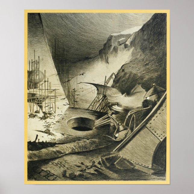 Póster The War of the Worlds (1906) (Frente)