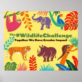 Póster The Wildlife Challenge Poster (Matte)
