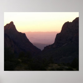 Póster The Window at sunset, Big Bend National Park, TX