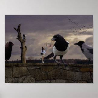 Póster The woman and the birds poster