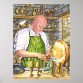 Póster The Wood Turner