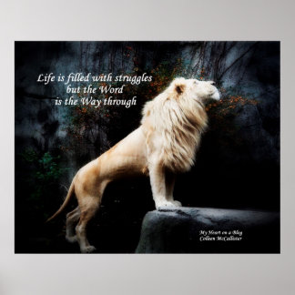Póster The Word is the Way Through Poster