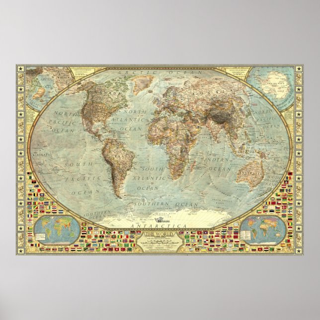 Póster The World - Decorative (Frente)