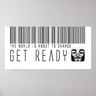 Póster the world is about to change... get ready