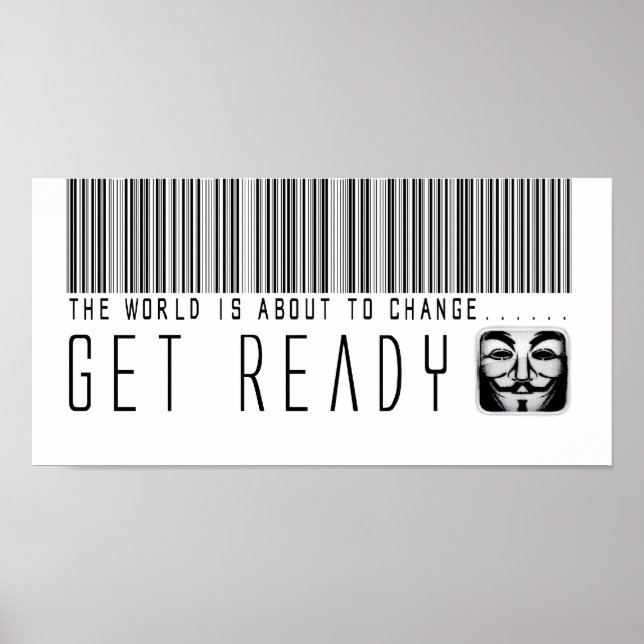 Póster the world is about to change... get ready (Frente)