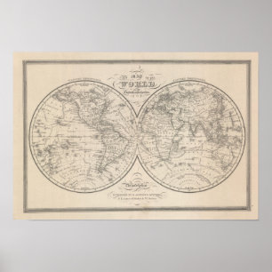 Póster The World on the Globular Projection