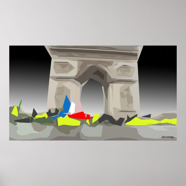 Póster The yellow vests (Frente)