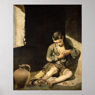 Póster The Young Beggar, c.1650