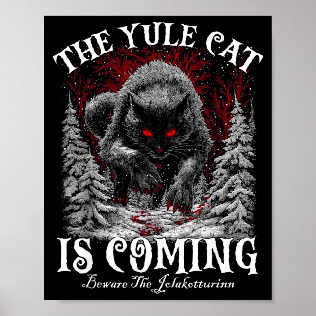 Póster The Yule Cat Is Coming  (Frente)
