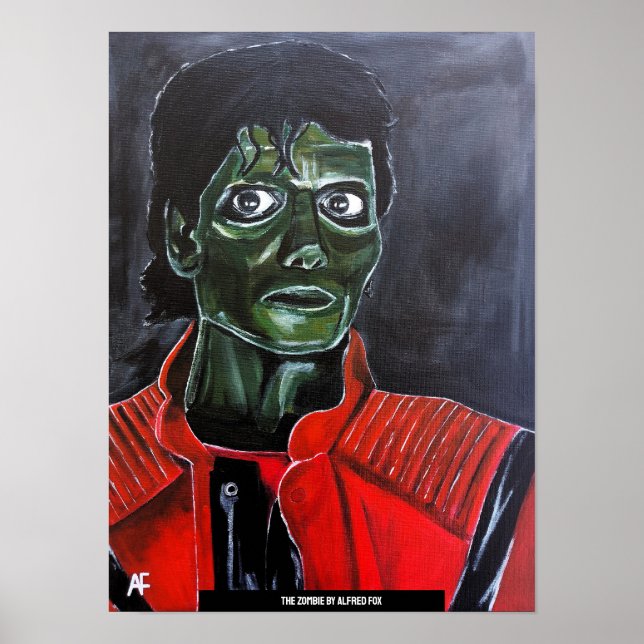 Póster The Zombie Painting by Alfred Fox (Frente)