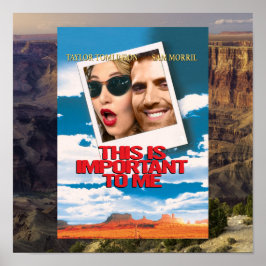 Póster Thelma y Louise - Esto es importante para mí -