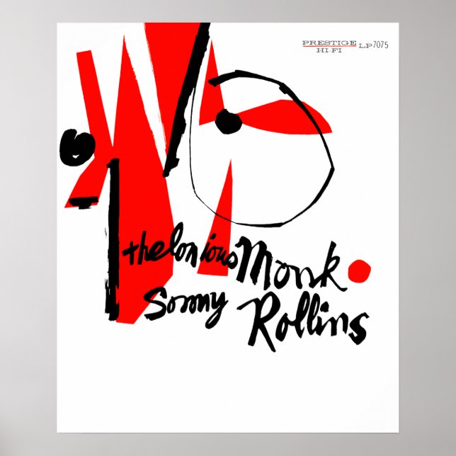 Póster Thelonious Monk / Sonny Rollins (Frente)