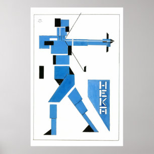 Póster Theo van Doesburg Arquero De Stijl