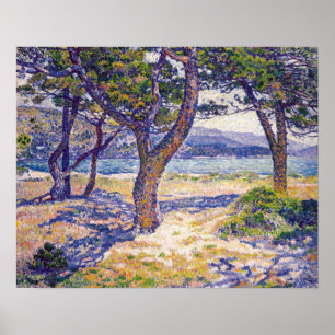 Póster Theo Van Rysselberghe El Mediterráneo