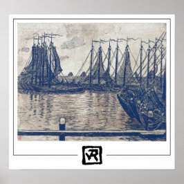 Póster Théo van Rysselberghe Zedign Art Poster #181