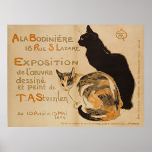 Póster Théophile Alexandre Steinlen A LA BODINIERE
