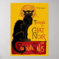 Theophile Steinlen - Afiche de la época de Le Chat