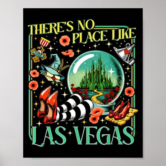 Póster There's No Place Like Las Vegas  (Frente)