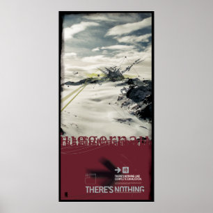 Póster THERE'S NOTHING (lienzo)