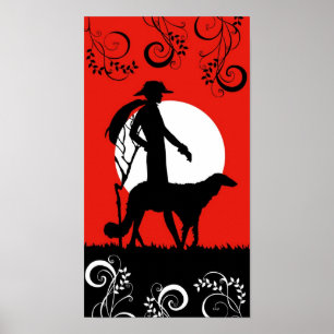 Póster THERESA en rojo