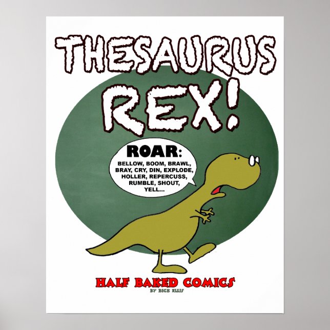 Póster Thesaurus Rex Poster (Frente)