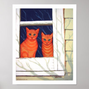 Póster TheSuperiorCat - interior que mira hacia fuera