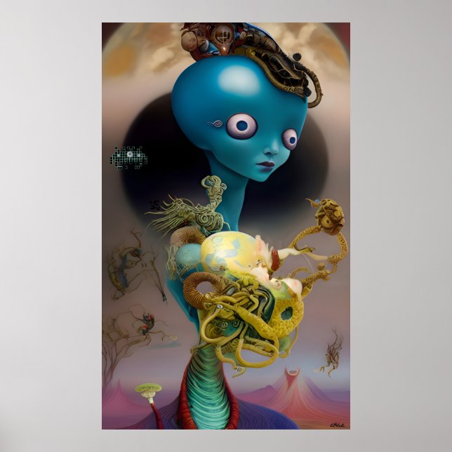 Póster They Say There's No Place for Art Like This (Frente)