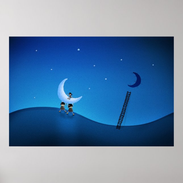 Póster They Stole The Moon (Version 2008) (Frente)