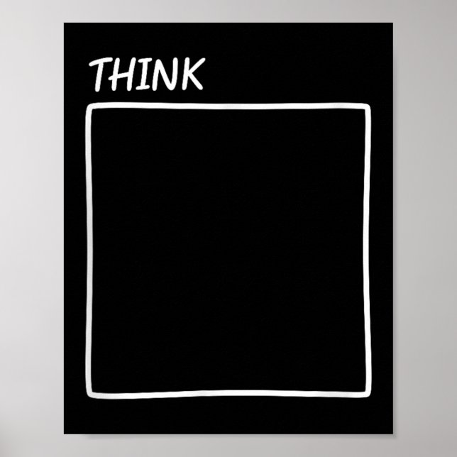 Póster Think Outside The Box New Perspective  (Frente)