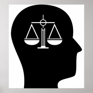 Póster Thinking About Law