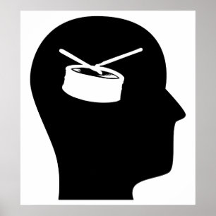 Póster Thinking About Snare Drum