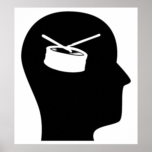 Póster Thinking About Snare Drum (Frente)