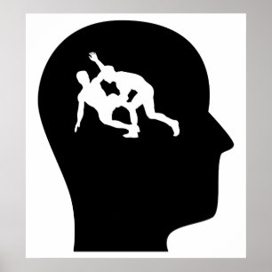 Póster Thinking About Wrestling