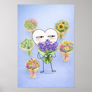 Póster Thinking of You – Awkward Heart Poster