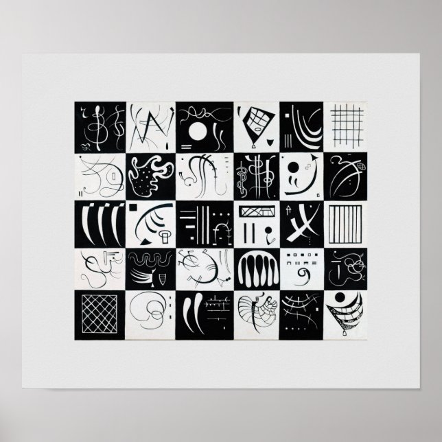 Póster Thirty by Wassily Kandinsky (Frente)