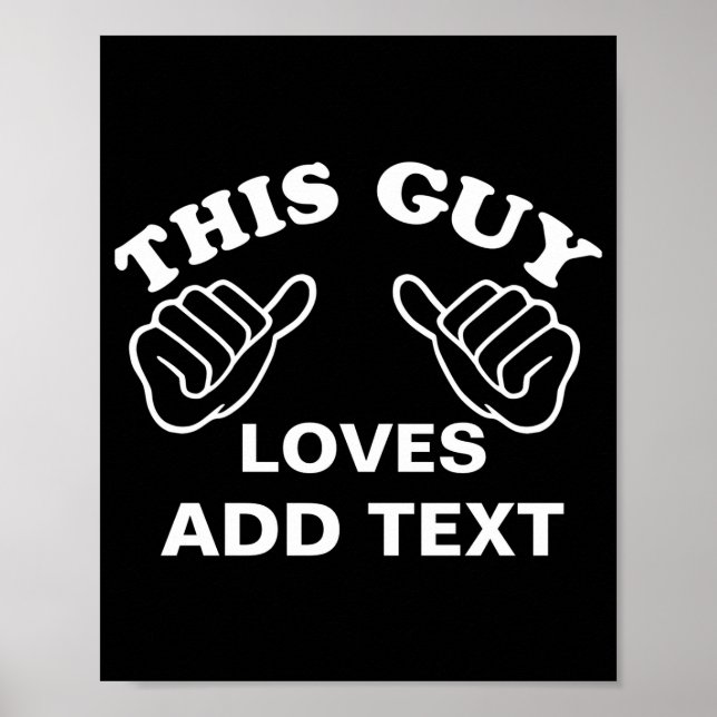Póster This Guy Loves  (Frente)