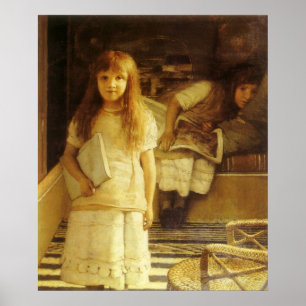 Póster This is Our Corner by Sir Lawrence Alma Tadema