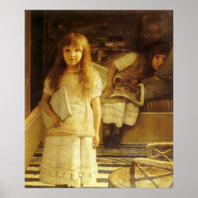 Póster This is Our Corner by Sir Lawrence Alma Tadema (Frente)
