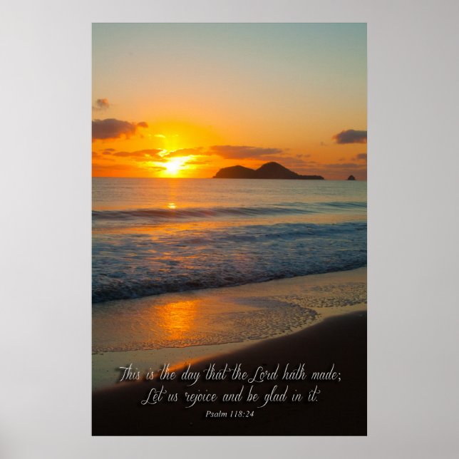 Póster This is the day that the Lord has made (Frente)