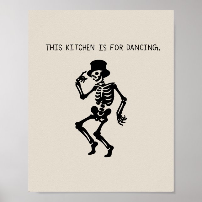 Póster This Kitchen is for Dancing (Frente)