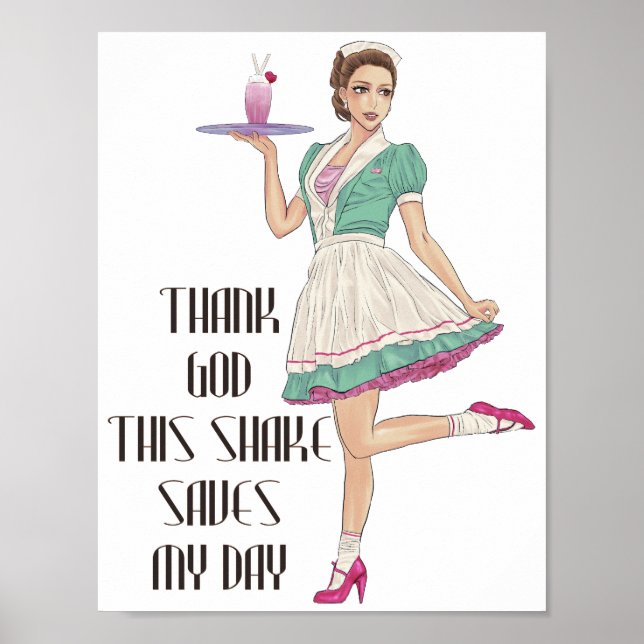 Póster This Shake Saves My Day (Frente)
