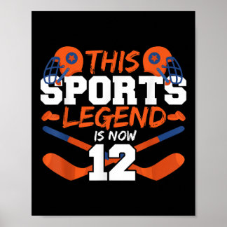 Póster This Sports Legend Is Now 12 