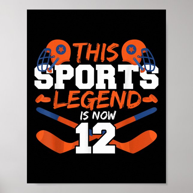Póster This Sports Legend Is Now 12  (Frente)