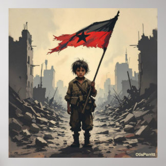 PÓSTER THIS WAR WILL NEVER END-8