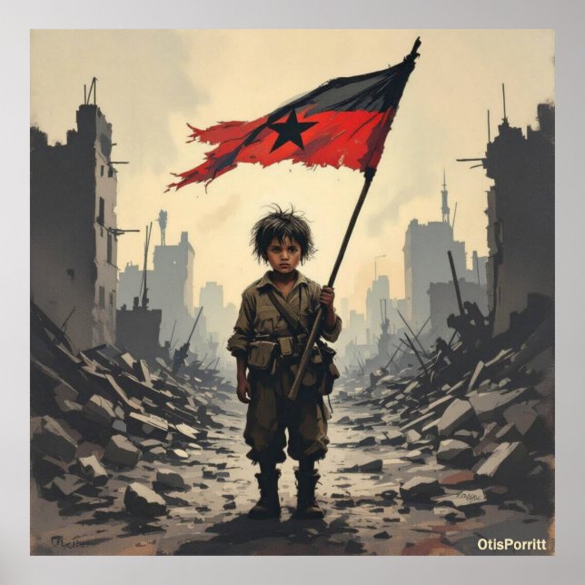 PÓSTER THIS WAR WILL NEVER END-8 (Frente)