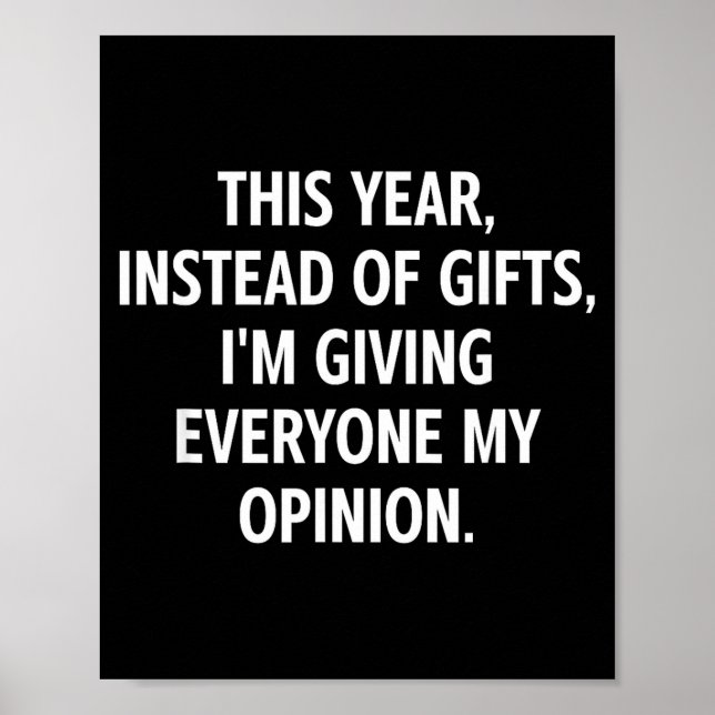 Póster This Year, Instead Of , I'm Giving Everyone My Oni (Frente)