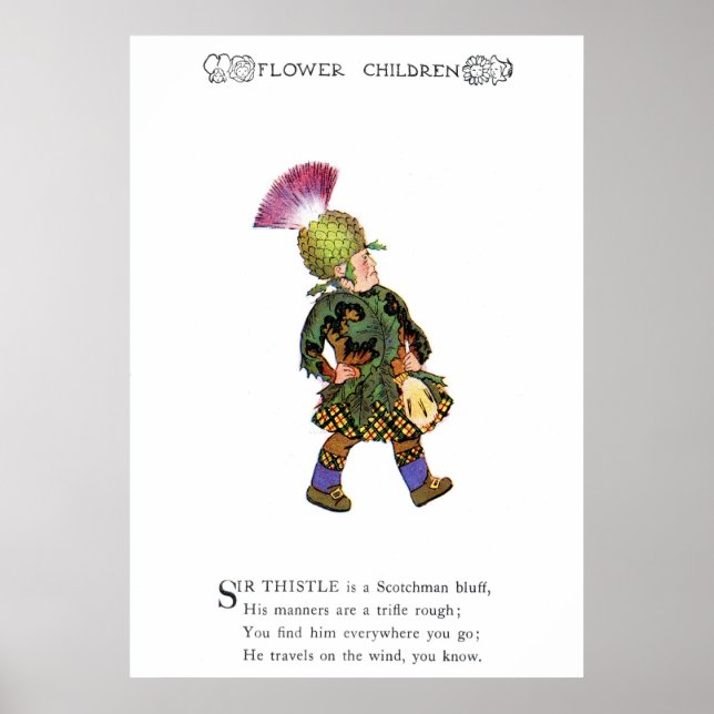 Póster Thistle (Frente)